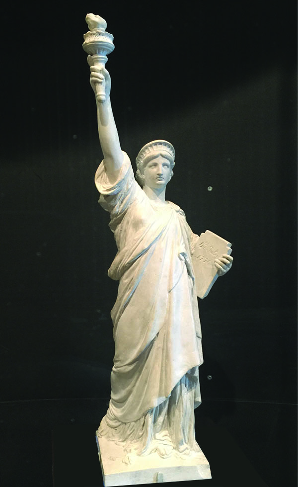 Maquette of the Statue of Liberty